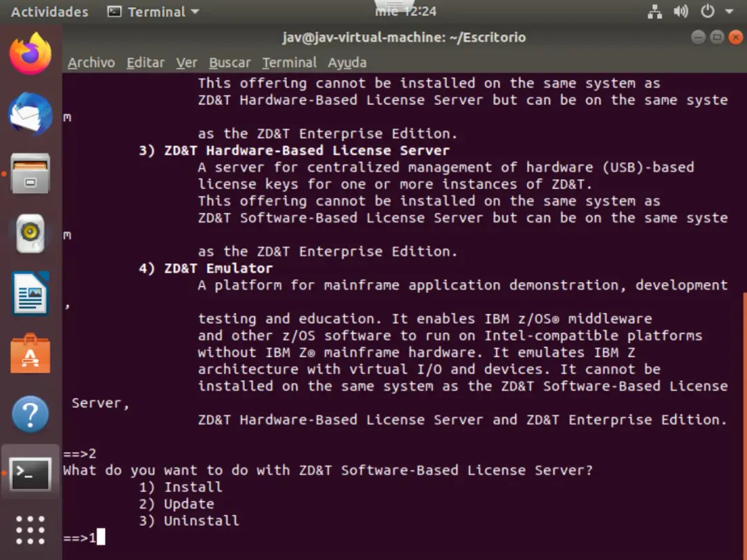 IBM ZD&T EE - Install License Server – screenshot 4