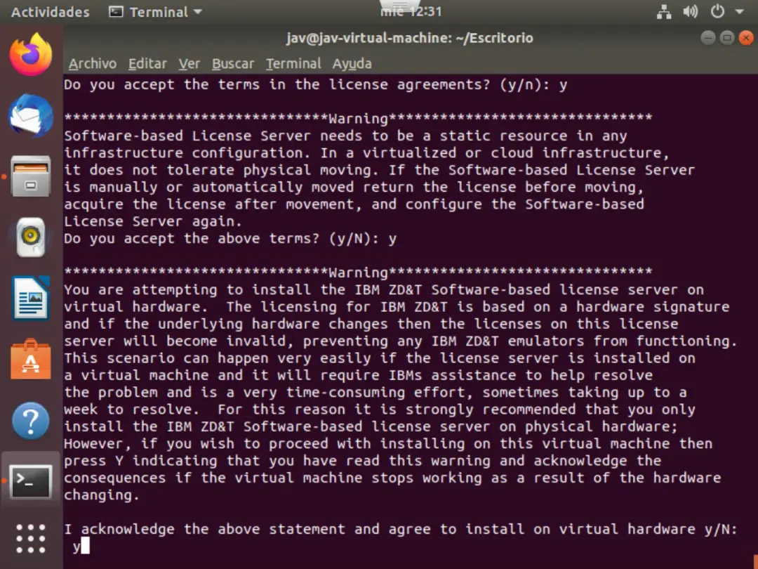 IBM ZD&T EE - Install License Server – screenshot 6