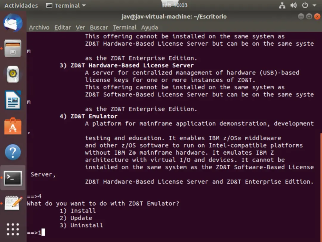 IBM ZD&T EE - Install zPDT Emulator – screenshot 3