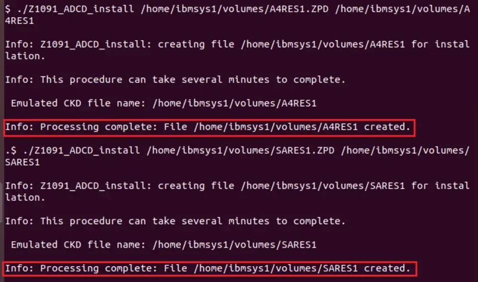IBM ZD&T EE - Install zPDT Emulator – screenshot 20