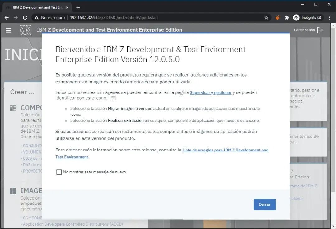IBM ZD&T EE - Install Web Utility and Deploy z/OS System – screenshot 9