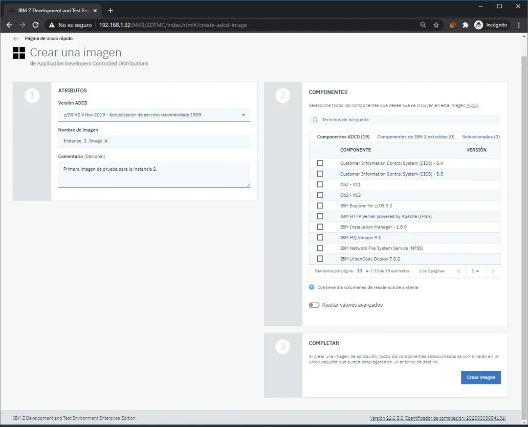 IBM ZD&T EE - Install Web Utility and Deploy z/OS System – screenshot 21