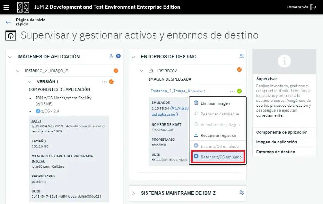 IBM ZD&T EE - Install Web Utility and Deploy z/OS System – screenshot 58