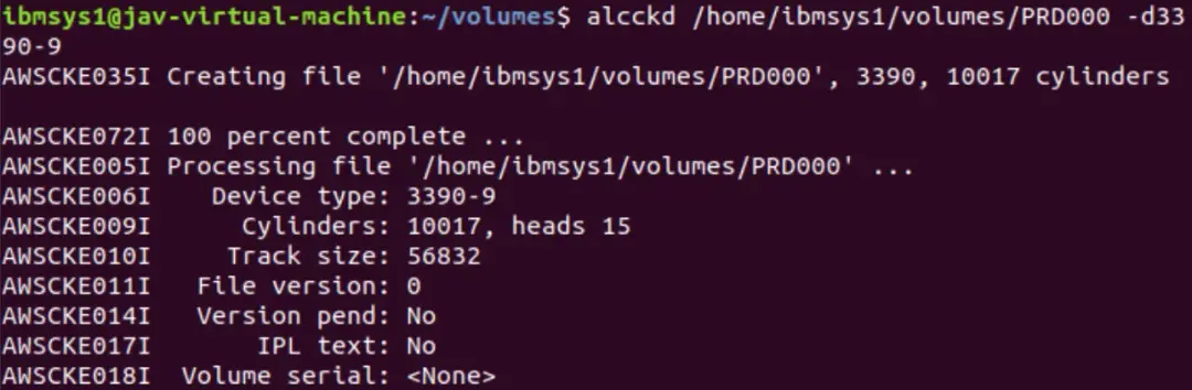 IBM ZD&T - Initialize and Share Disks – screenshot 3