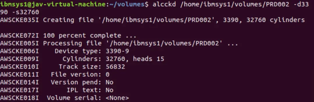 IBM ZD&T - Initialize and Share Disks – screenshot 6