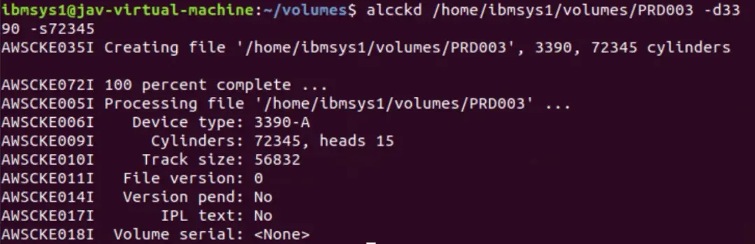 IBM ZD&T - Initialize and Share Disks – screenshot 7