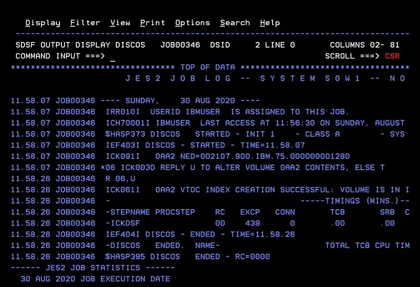 IBM ZD&T - Initialize and Share Disks – screenshot 14