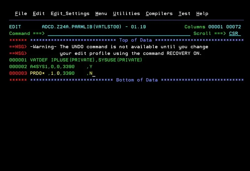 IBM ZD&T - Initialize and Share Disks – screenshot 21