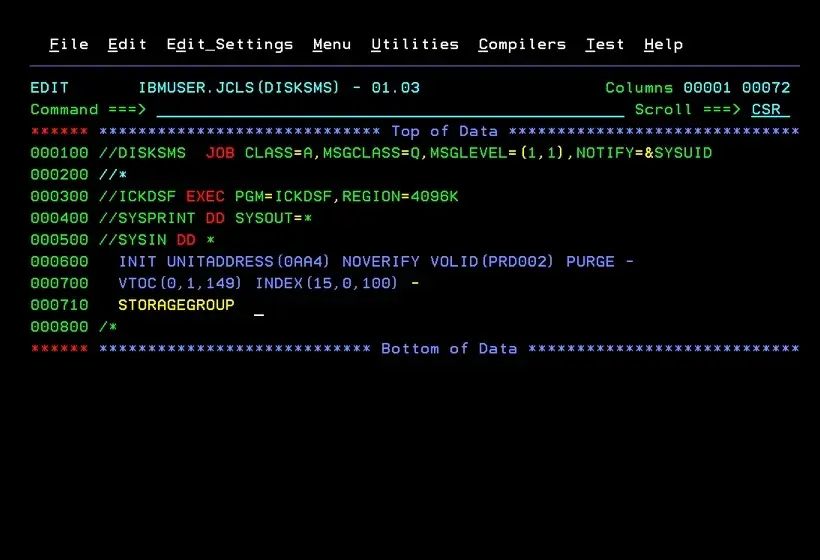 IBM ZD&T - Initialize and Share Disks – screenshot 23