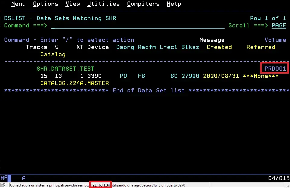 IBM ZD&T - Initialize and Share Disks – screenshot 53