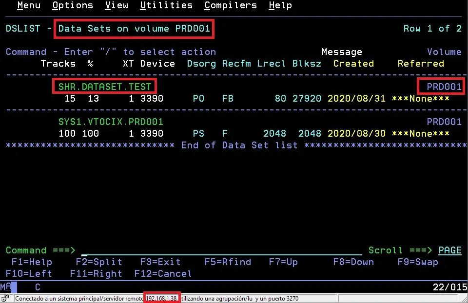 IBM ZD&T - Initialize and Share Disks – screenshot 54