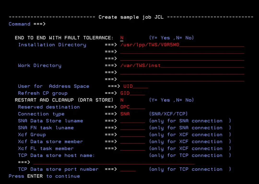 IBM Z Workload Scheduler 9.5 - Installation – screenshot 15