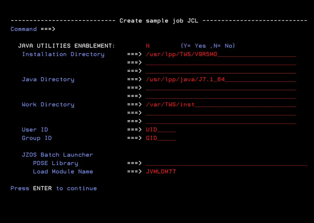 IBM Z Workload Scheduler 9.5 - Installation – screenshot 16