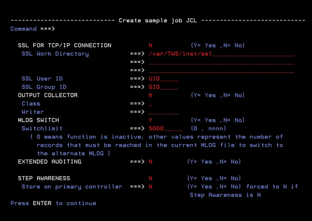 IBM Z Workload Scheduler 9.5 - Installation – screenshot 17