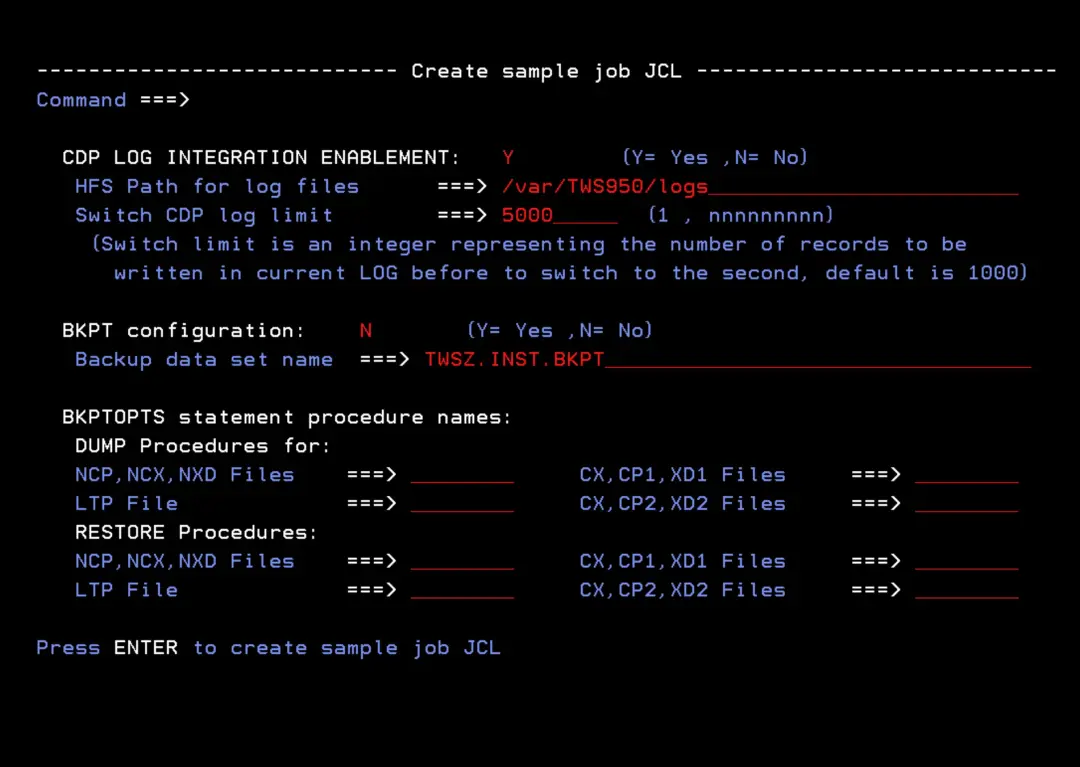 IBM Z Workload Scheduler 9.5 - Installation – screenshot 18
