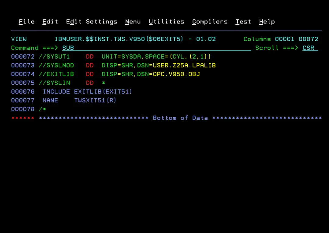 IBM Z Workload Scheduler 9.5 - Installation – screenshot 35