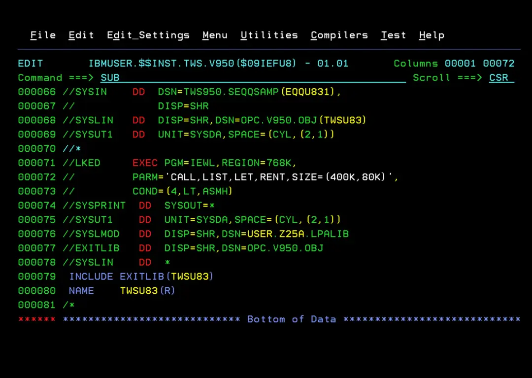 IBM Z Workload Scheduler 9.5 - Installation – screenshot 39