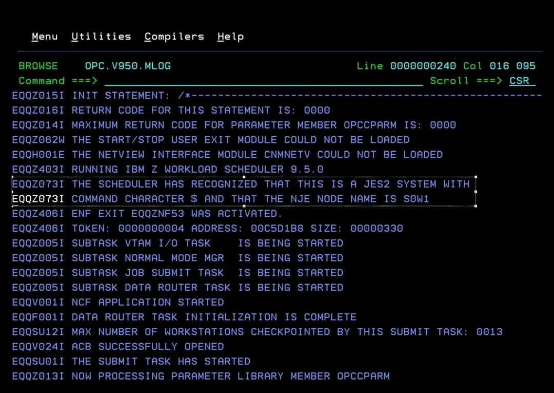 IBM Z Workload Scheduler 9.5 - Installation – screenshot 98