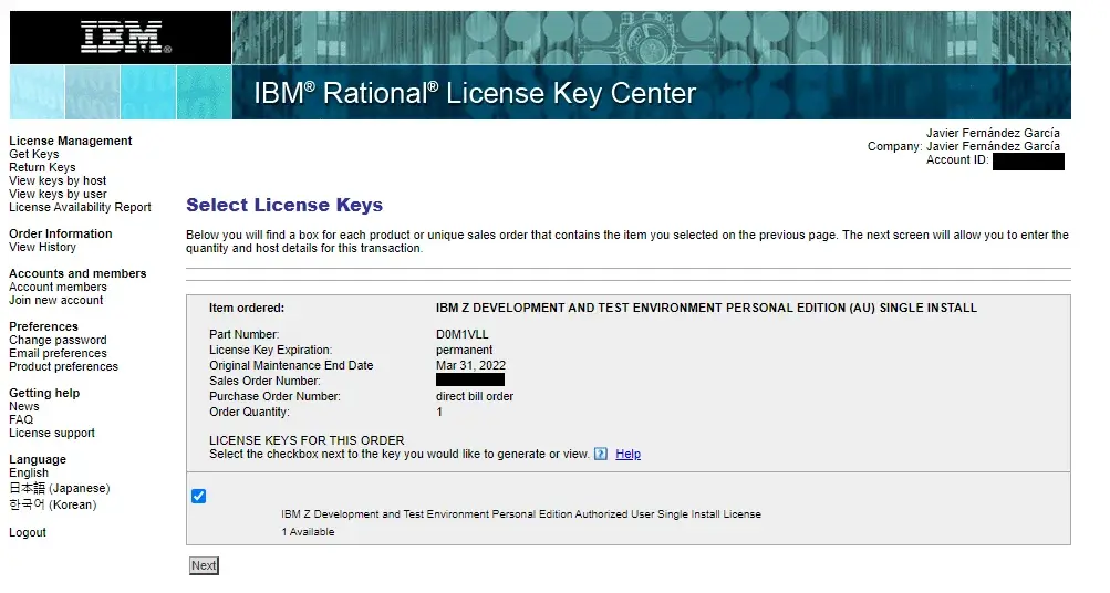 IBM ZD&T PE - Purchase and Download – screenshot 16