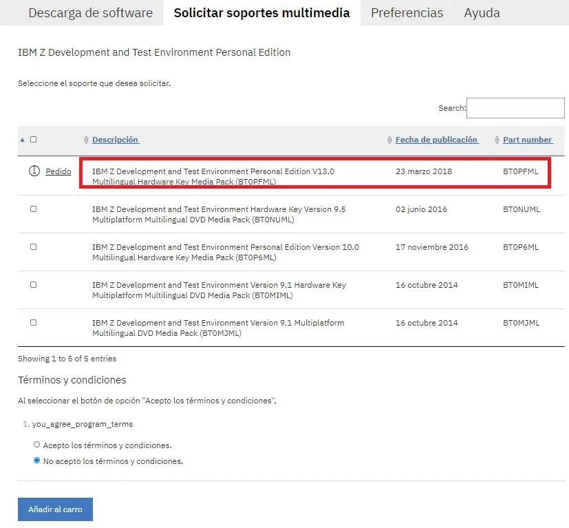 IBM ZD&T PE - Purchase and Download – screenshot 20