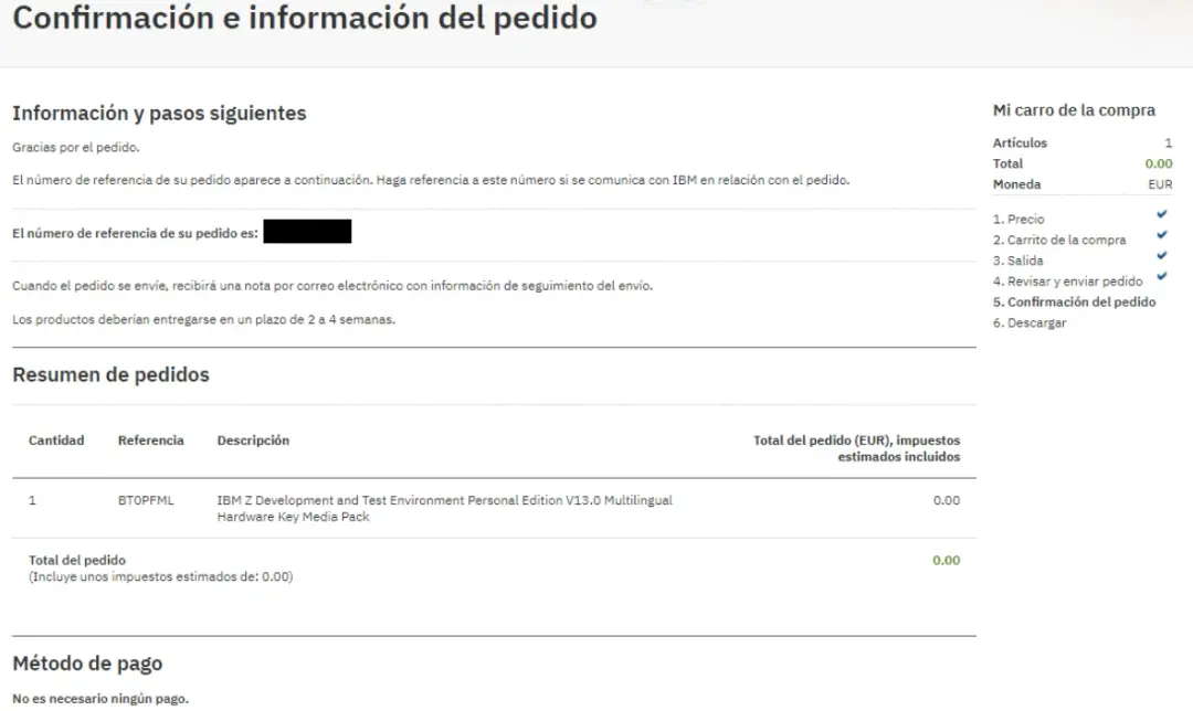 IBM ZD&T PE - Purchase and Download – screenshot 21