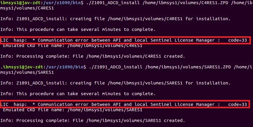 IBM ZD&T PE - Installation, Load License and Start – screenshot 23
