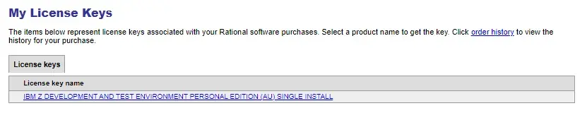 IBM ZD&T PE - Renew USB Token License – screenshot 8