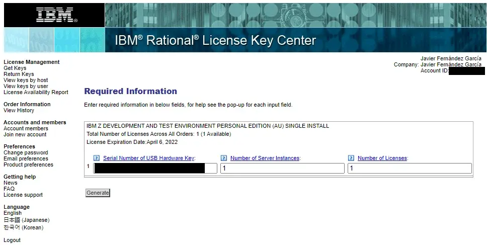 IBM ZD&T PE - Renew USB Token License – screenshot 10