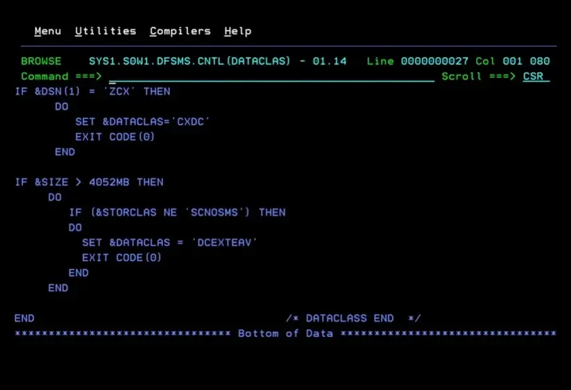 zCX - Create and Delete Instance – screenshot 3