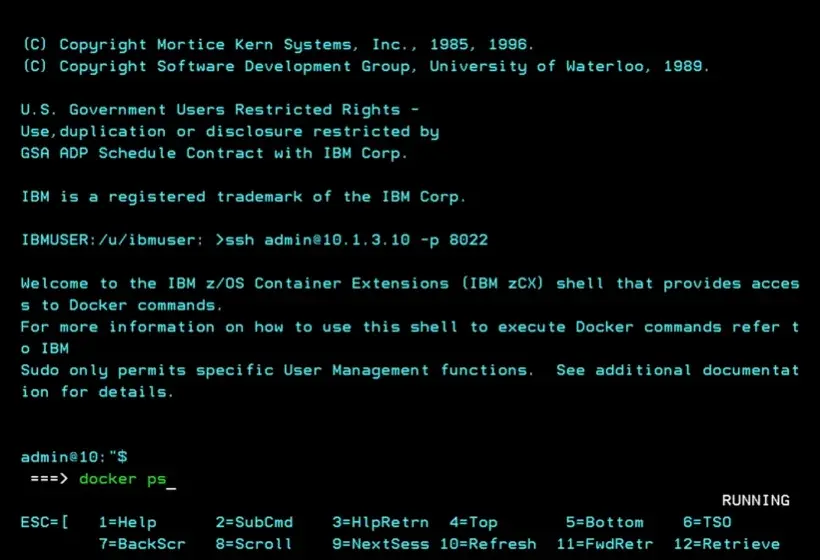 zCX - Create and Delete Instance – screenshot 40