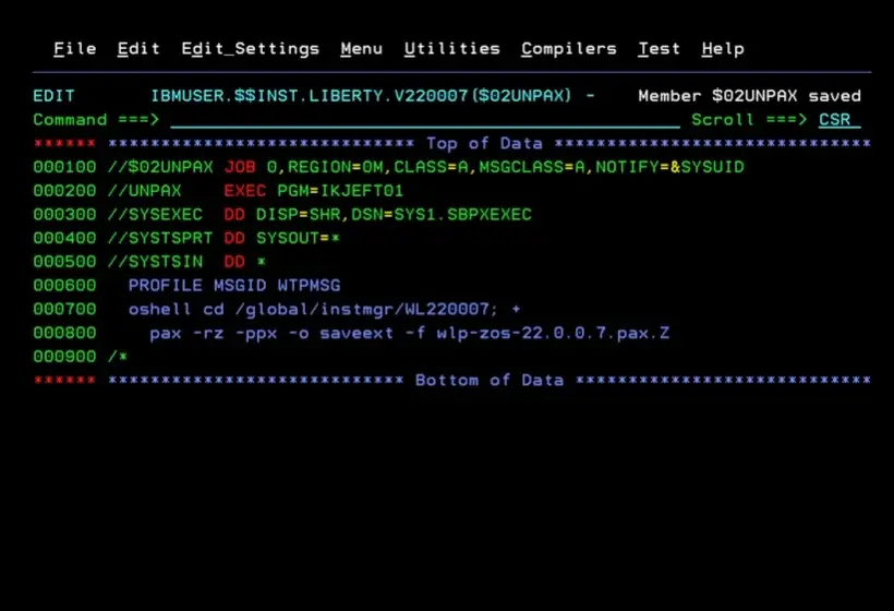 z/OSMF - Fix Error CWWKE0701E – screenshot 12