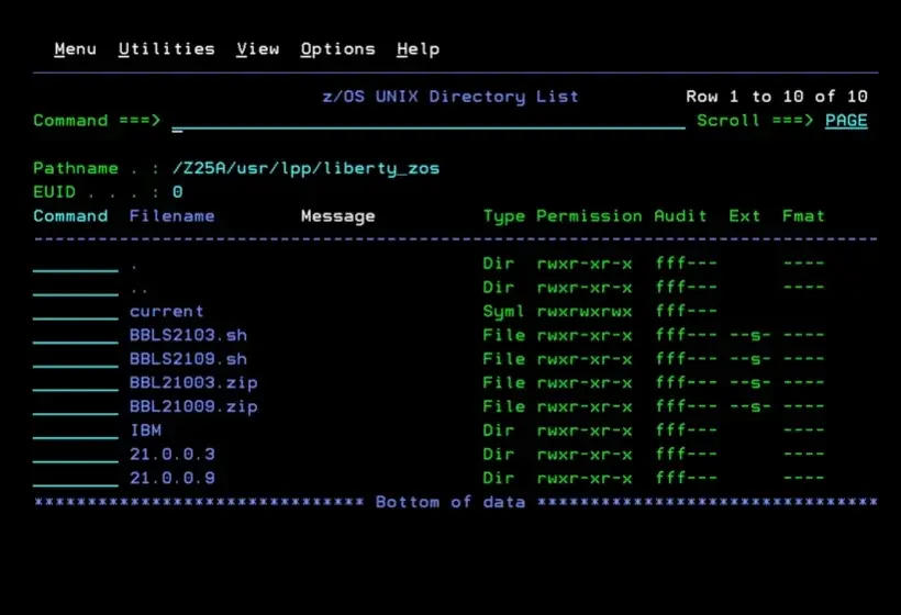 z/OSMF - Fix Error CWWKE0701E – screenshot 15
