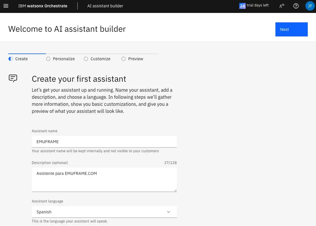 IBM watsonx Orchestrate - Connect AI Assistant with z/OS – screenshot 4