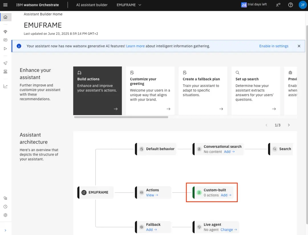 IBM watsonx Orchestrate - Connect AI Assistant with z/OS – screenshot 8
