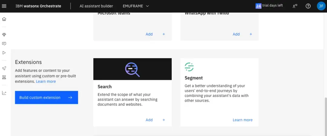 IBM watsonx Orchestrate - Connect AI Assistant with z/OS – screenshot 12