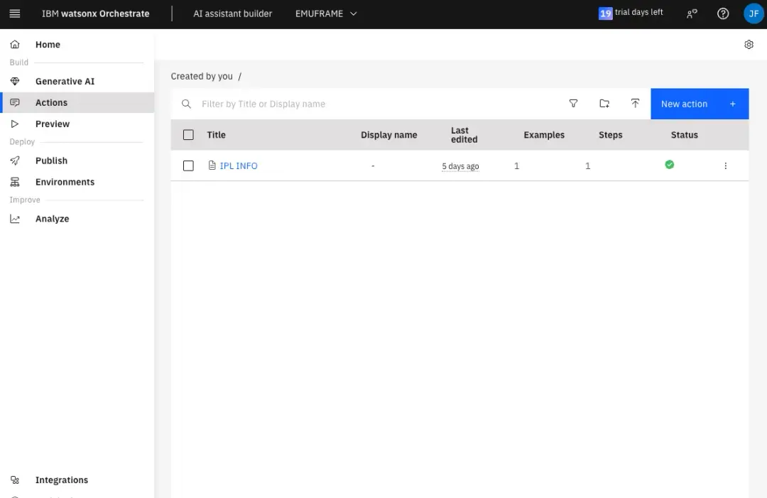 IBM watsonx Orchestrate - Connect AI Assistant with z/OS – screenshot 33