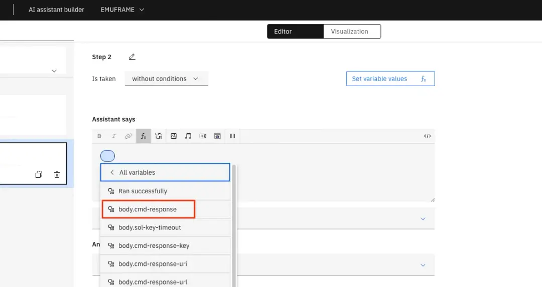 IBM watsonx Orchestrate - Connect AI Assistant with z/OS – screenshot 38