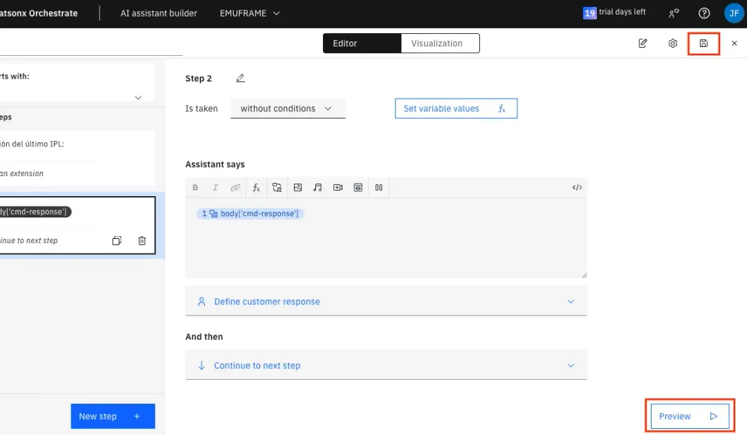 IBM watsonx Orchestrate - Connect AI Assistant with z/OS – screenshot 43