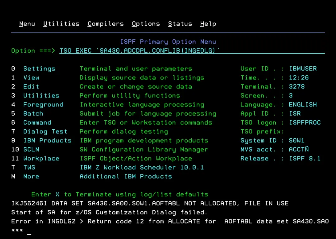 System Automation 4.3 - Automation Policies – screenshot 3