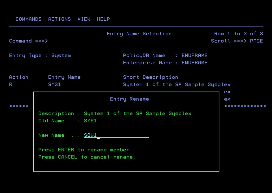 System Automation 4.3 - Automation Policies – screenshot 33