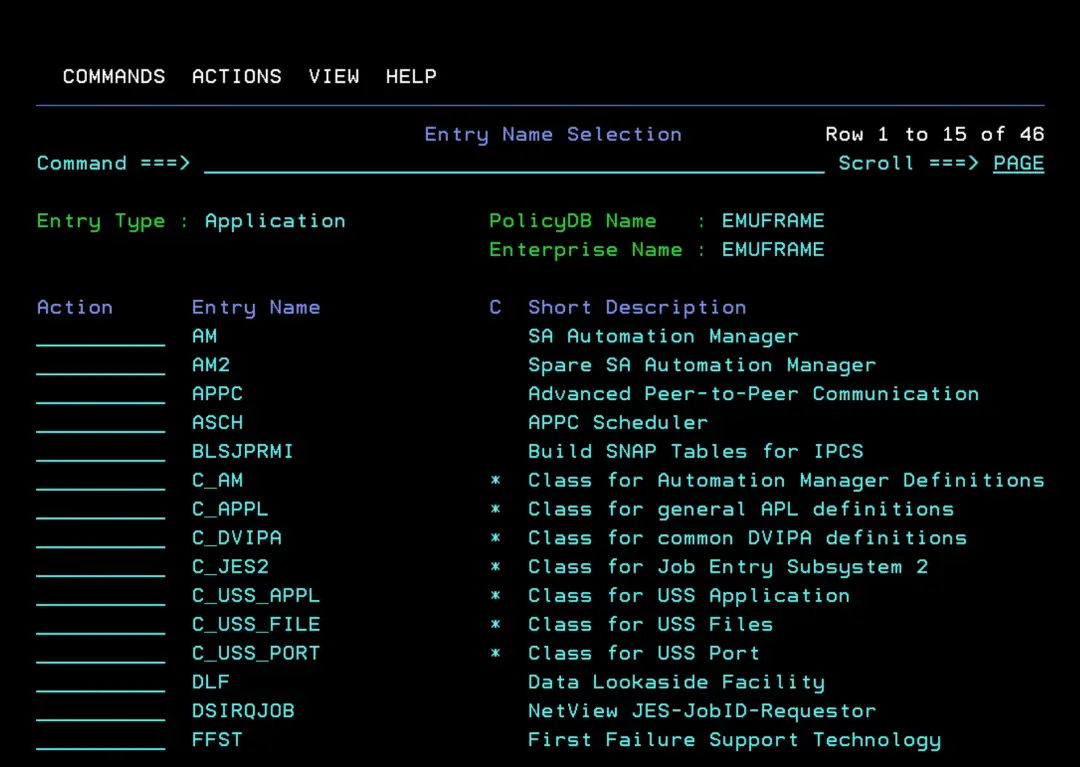 System Automation 4.3 - Automation Policies – screenshot 42