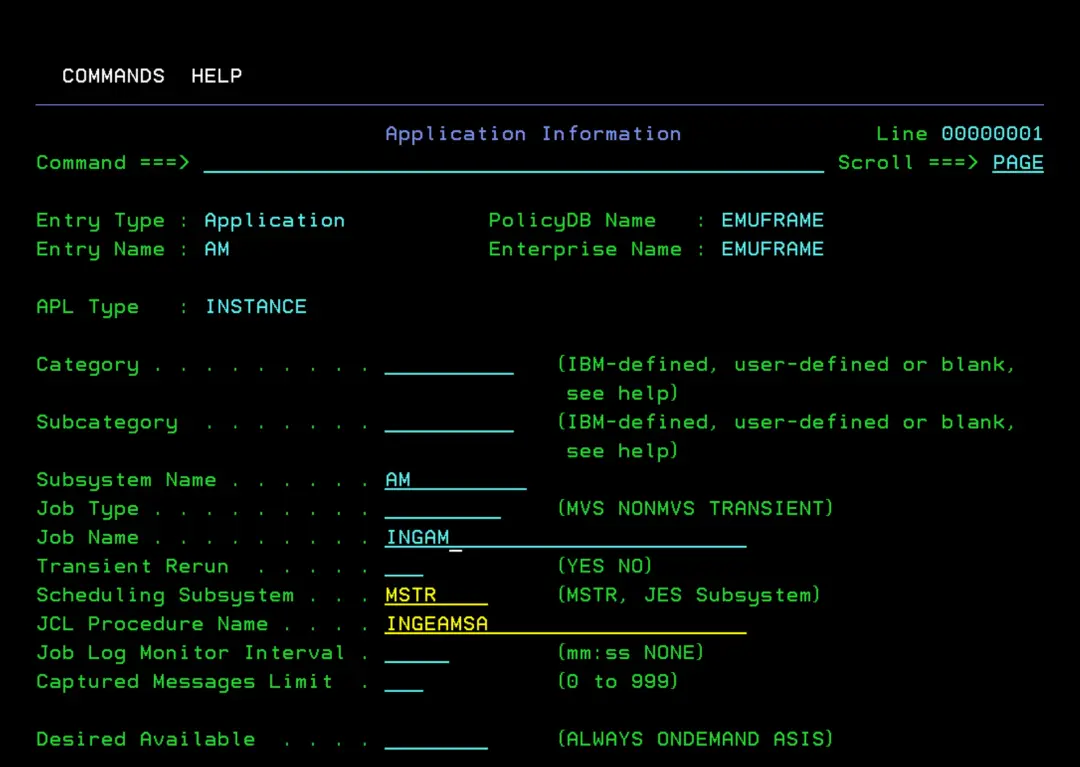 System Automation 4.3 - Automation Policies – screenshot 46
