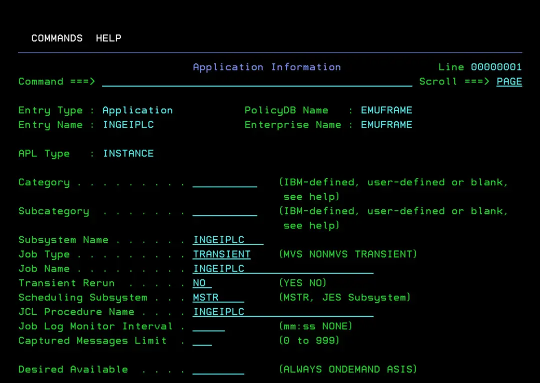 System Automation 4.3 - Automation Policies – screenshot 65