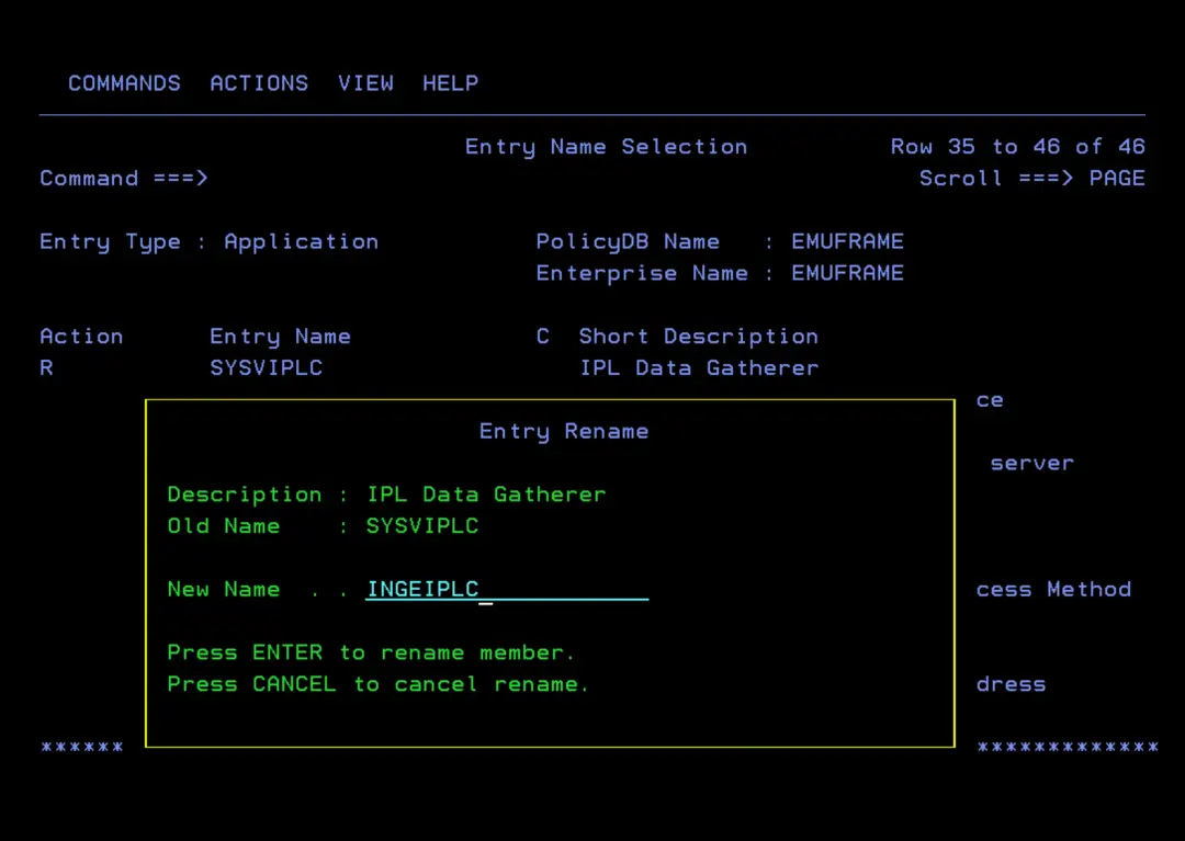 System Automation 4.3 - Automation Policies – screenshot 66