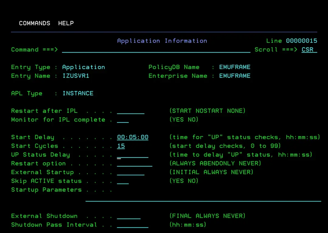 System Automation 4.3 - Automation Policies – screenshot 73