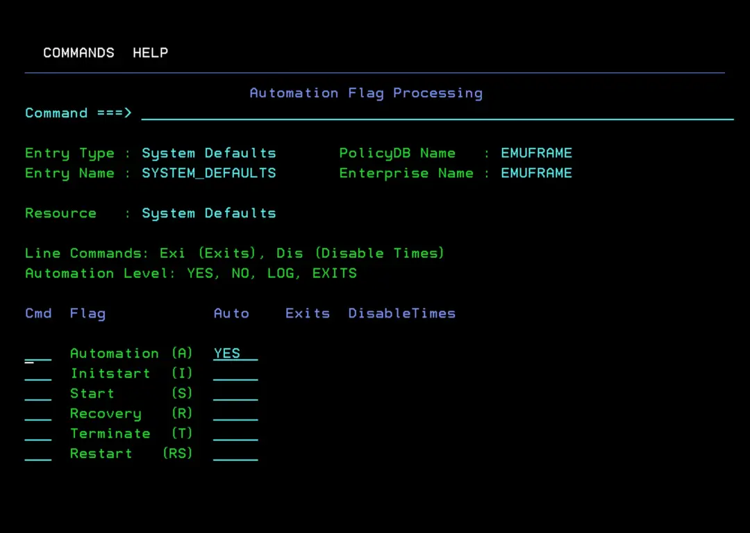 System Automation 4.3 - Automation Policies – screenshot 80
