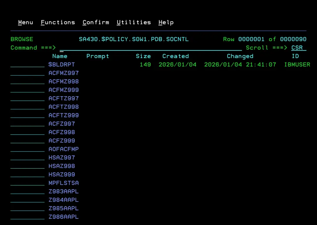 System Automation 4.3 - Automation Policies – screenshot 85