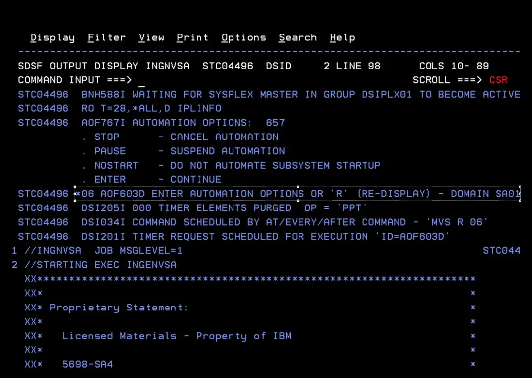 System Automation 4.3 - Automation Policies – screenshot 88