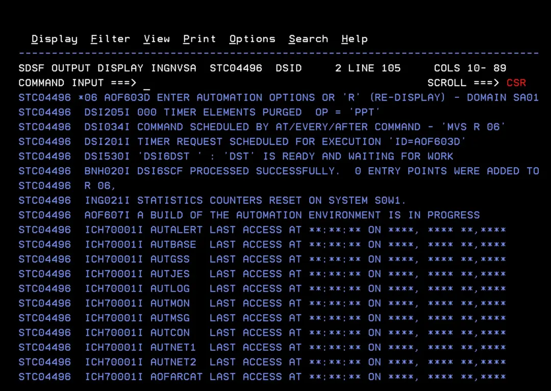 System Automation 4.3 - Automation Policies – screenshot 90