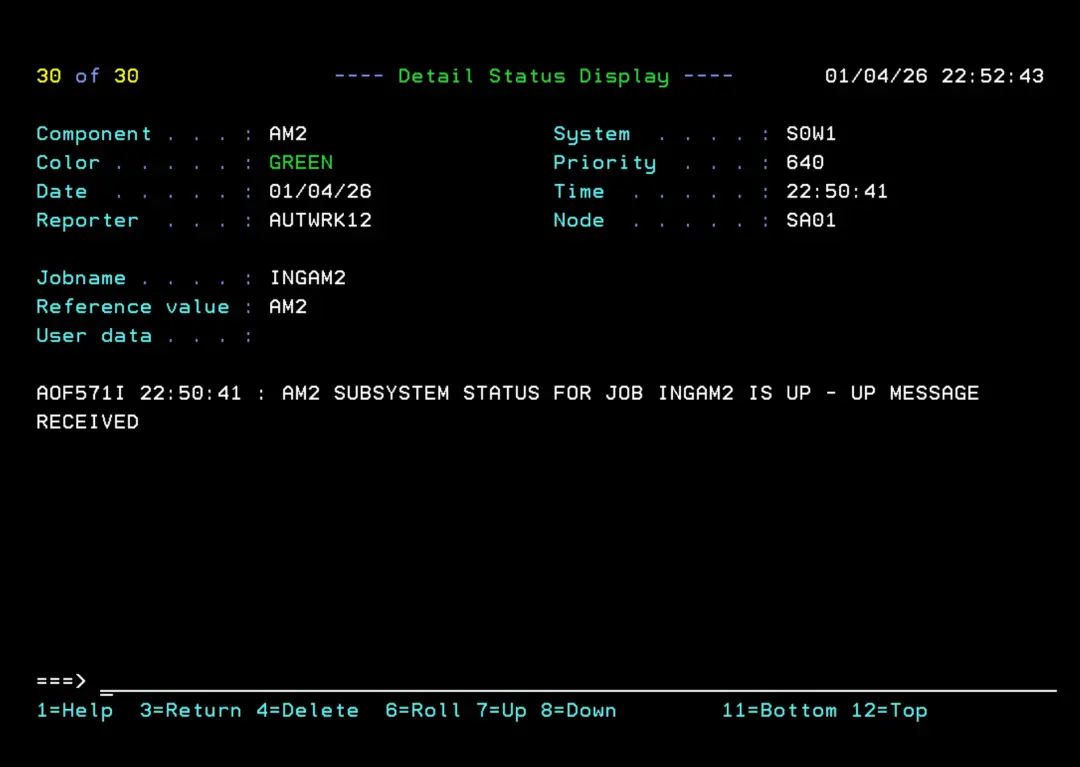 System Automation 4.3 - Automation Policies – screenshot 98